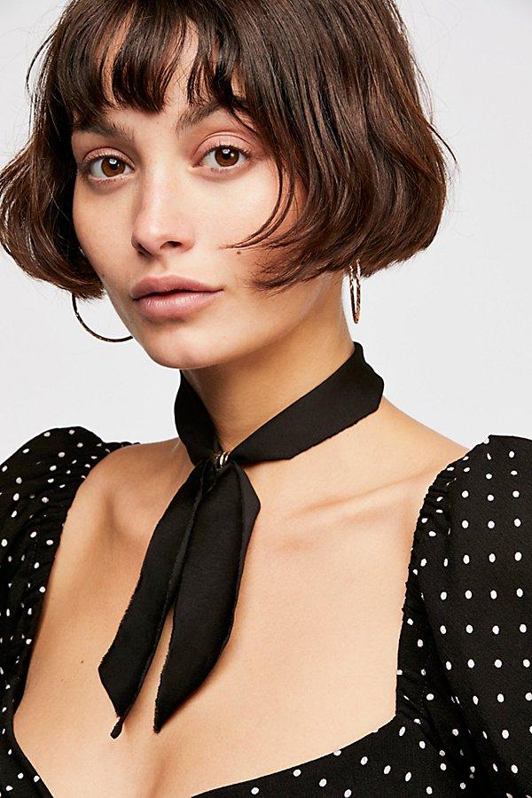 Sabine Scarf Necklace By Free People